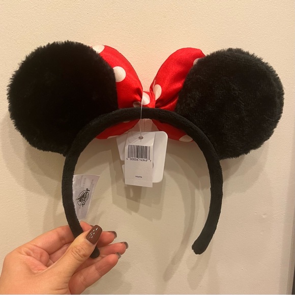 NWT Minnie Mouse Plush Ears - Picture 3 of 3